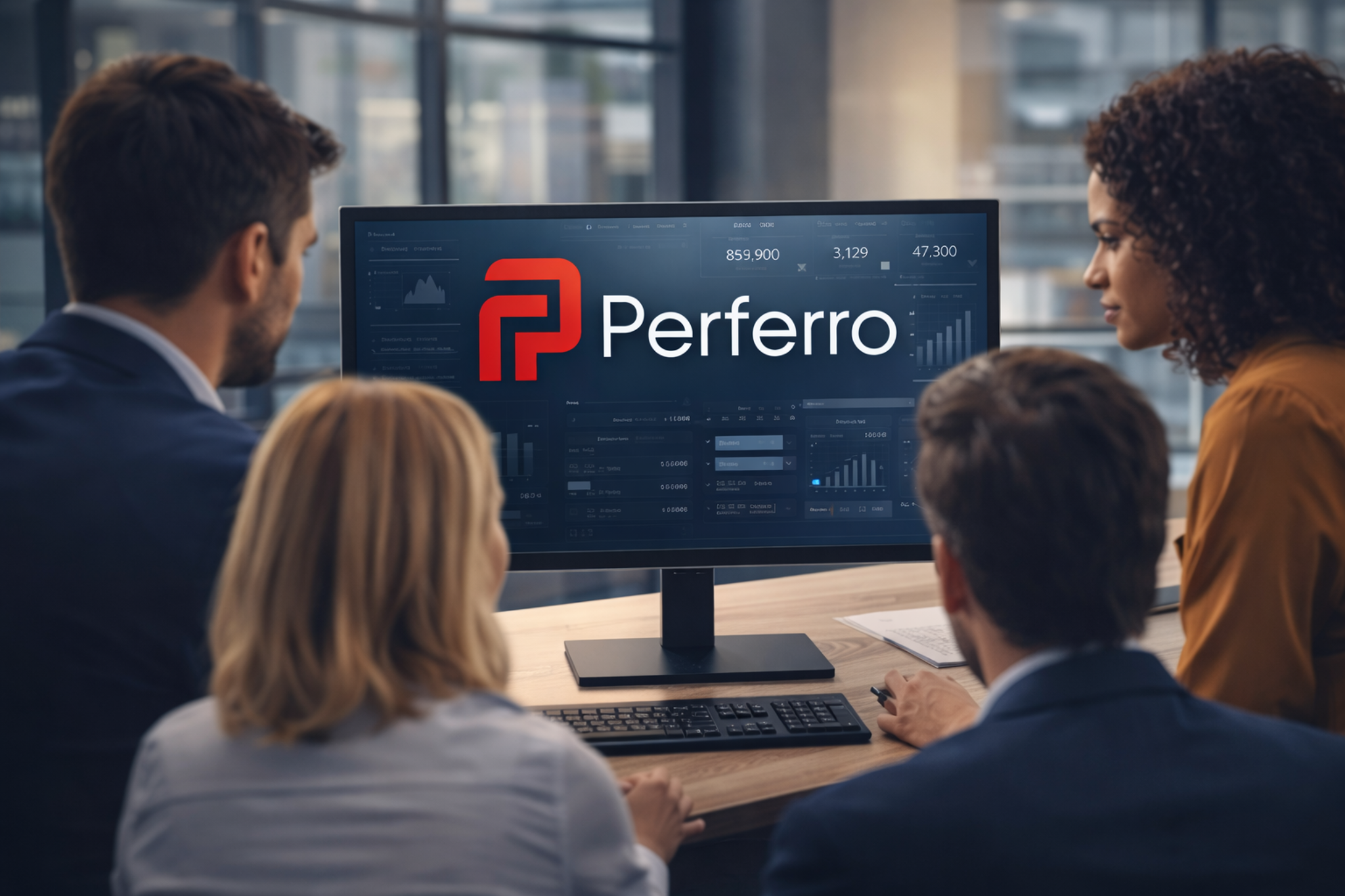 Perferro in a modern office environment